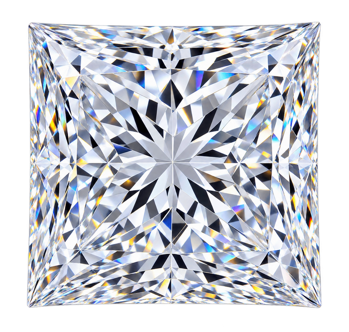 Princess cut diamond